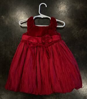 Isobella & Chloe 24 month Red Christmas Dress